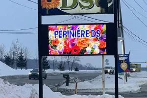 Écran LED extérieur sur enseigne Cityline